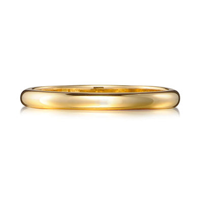 Court Shape Wedding Ring