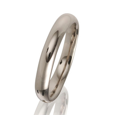 Court Shape Wedding Ring