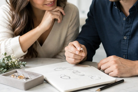 A Bespoke Wedding Ring Story, Made Together