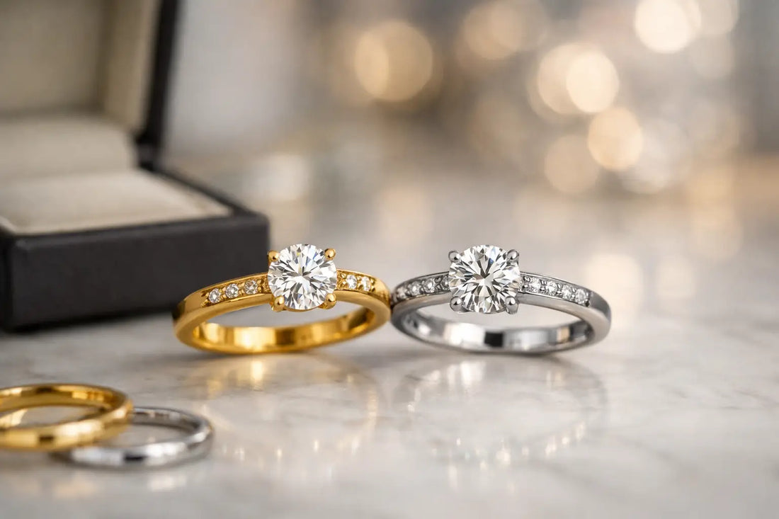 Yellow Gold or Platinum for Your Bespoke Ring?