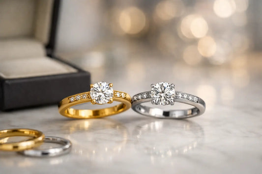 Yellow Gold or Platinum for Your Bespoke Ring?