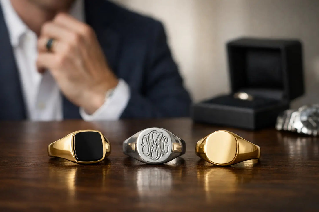 Choosing a Mens Personalised Signet Ring