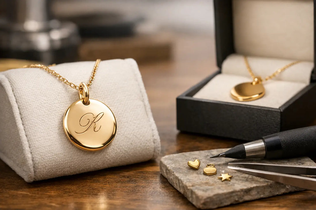 How to Create Personalised Gold Pendant