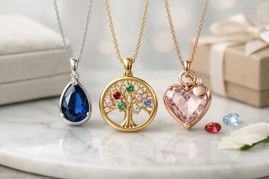 Birthstone Pendant Personalised Gift Ideas