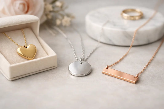 37 Necklace Engraving Message Ideas