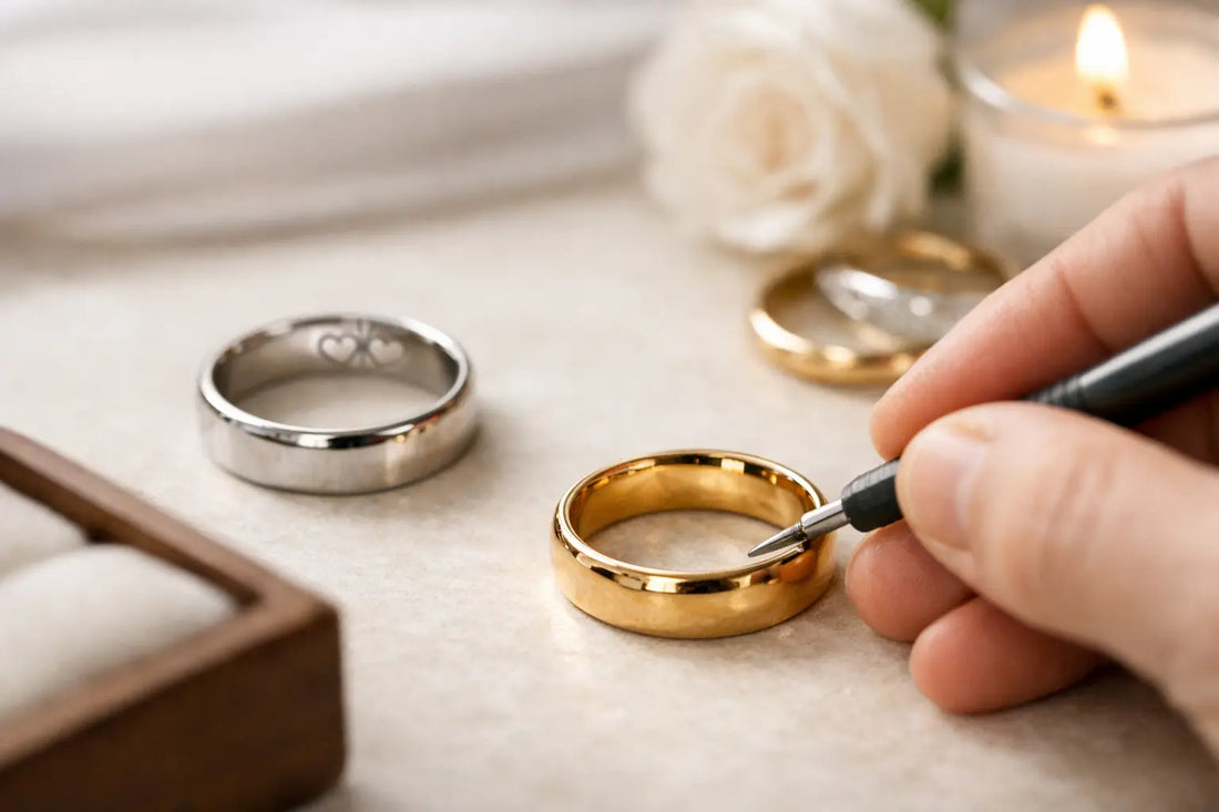 Personalised Wedding Ring Engraving Ideas