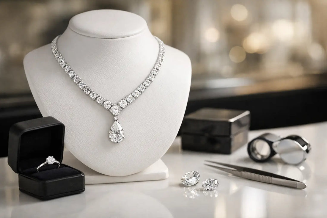 Bespoke Diamond Necklace UK Guide