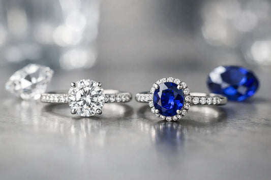 Diamond or Sapphire Engagement Ring?