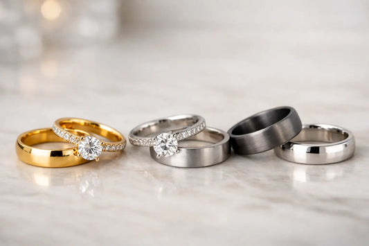 Best Metals for Wedding Rings Compared