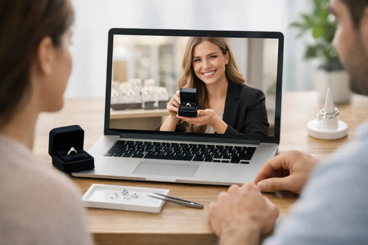 How engagement ring consultation online works