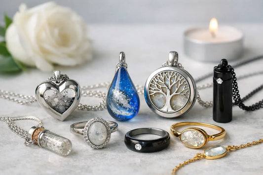 11 Memorial Jewellery Ideas for Ashes