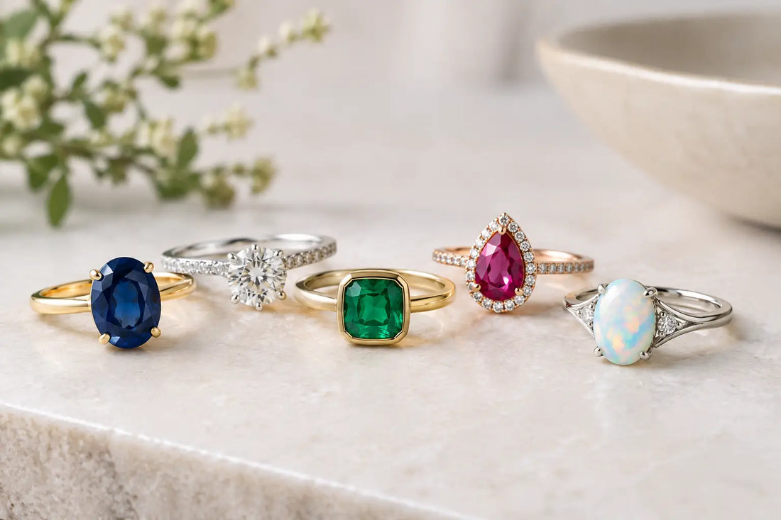 A Guide to Gemstone Ring Settings That Last