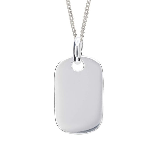 Rounded Rectangle Necklace